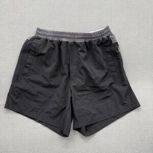 Freeballers Shorts Mens XL Black Lined Running Stretch Pockets 7 Inseam Athletic